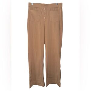 HALARA Camel Straight Leg Pants
